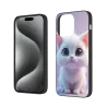 귀여운 고양이 케이스 - iPhone 15 Pro/Pro Max 휴대폰 보호 케이스 | OKOMALL
