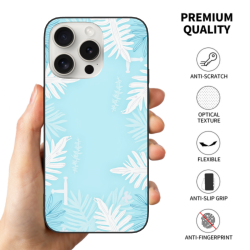 清新叶纹iPhone 15/Pro/Pro Max手机壳 - OKOMALL