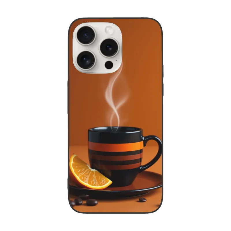 iPhone 15/Pro/Max 暖阳咖啡时光手机壳 - OKOMALL