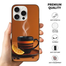 iPhone 15/Pro/Max 暖阳咖啡时光手机壳 - OKOMALL