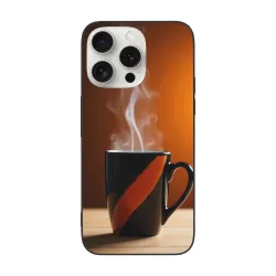 iPhone 15/Pro/Max Coffee Cup Texture Phone Case - okomall