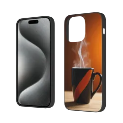 iPhone 15/Pro/Max Coffee Cup Texture Phone Case - okomall