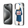 iPhone 15/Pro/Max 手機殼 - 優雅少女風客製 | OKOMALL