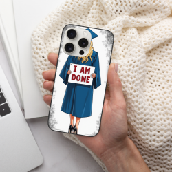 iPhone 15/Pro/Max 手機殼 - 優雅少女風客製 | OKOMALL