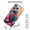 iPhone 15/Pro/Max 鹦鹉花卉手机壳 - okomall