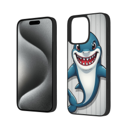 Adorable coque de requin pour iPhone 15 Pro/Pro Max - okomall