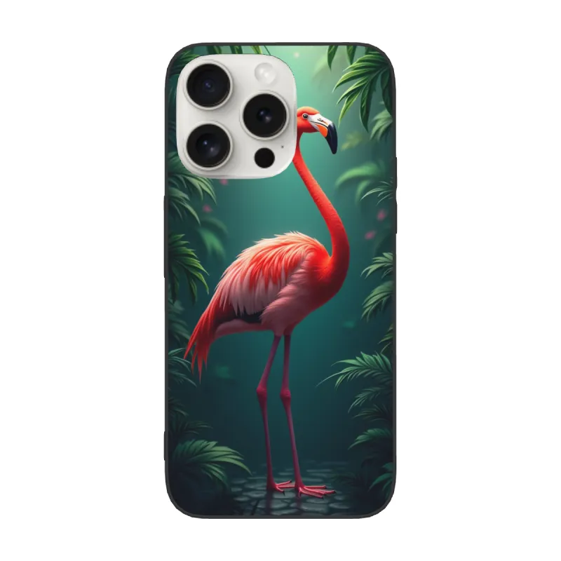 iPhone 15/Pro/Max 火烈鸟手机壳 - okomall.com