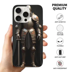 中世纪骑士盔甲iPhone 15 Pro/Pro Max手机壳 - okomall