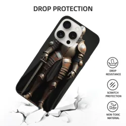 中世纪骑士盔甲iPhone 15 Pro/Pro Max手机壳 - okomall