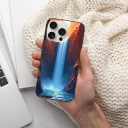 iPhone 15/Pro/Max 手机壳 - 壮丽瀑布风景 | okomall