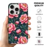iPhone 15/Pro/Max 鲜花手机壳 - okomall.com