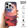iPhone 15/Pro/Max 星空山峦手机壳 - 梦幻日落 | OKOMALL