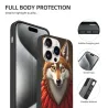 狼影守护者 iPhone 15/15 Pro/15 Pro Max 手机壳 - okomall
