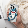 可爱鲨鱼iPhone 15 Pro/Pro Max手机壳 - okomall