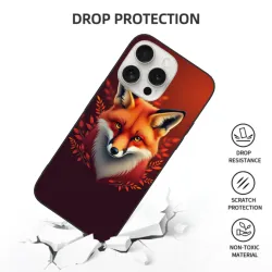 iPhone 15/Pro/Max 狐狸森林手机壳 - okomall.com