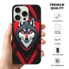 iPhone 15/Pro/Max 狼之怒 手机壳 - 狂野狼头个性保护壳 | OKOMALL