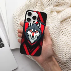 iPhone 15/Pro/Max 狼之怒 手机壳 - 狂野狼头个性保护壳 | OKOMALL