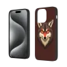iPhone 15/Pro/Max 狼头手机壳 - 狂野力量 | OKOMALL