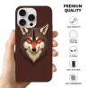 iPhone 15/Pro/Max 狼头手机壳 - 狂野力量 | OKOMALL