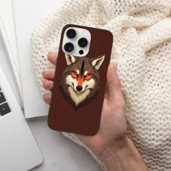 iPhone 15/Pro/Max 狼头手机壳 - 狂野力量 | OKOMALL