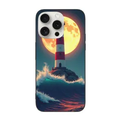星夜灯塔 iPhone 15/15 Pro/15 Pro Max 手机壳 - okomall