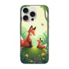 iPhone 15/Pro/Max 狐狸森林主题手机壳 - OKOMALL