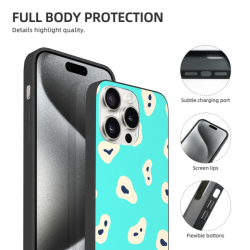 iPhone 15/Pro/Max 苹果图案手机壳 - OKOMALL