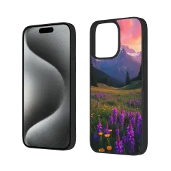 iPhone 15/Pro/Max 手机壳 - 梦幻山谷全屏手机壳 | OKOMALL