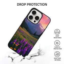 iPhone 15/Pro/Max 手机壳 - 梦幻山谷全屏手机壳 | OKOMALL
