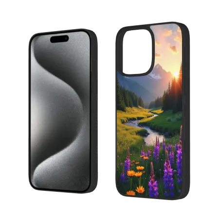 iPhone 15/Pro/Max 手机壳 - 晨曦山谷 | okomall.com
