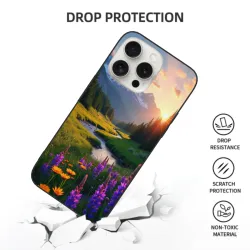iPhone 15/Pro/Max 手机壳 - 晨曦山谷 | okomall.com