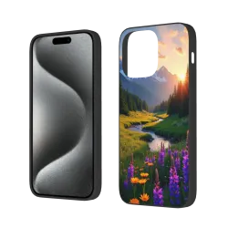 iPhone 15/Pro/Max 手机壳 - 晨曦山谷 | okomall.com