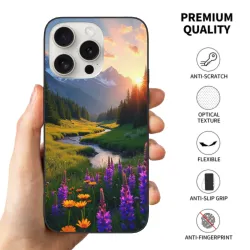 iPhone 15/Pro/Max 手机壳 - 晨曦山谷 | okomall.com