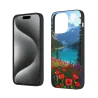 iPhone 15/Pro/Max 手机壳 - 湖光山色花海 | OKOMALL