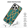 Coque pour iPhone 15/Pro/Max avec texture géométrique - okomall