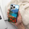 iPhone 15/Pro/Max 手机壳 - 湖光山色花海 | OKOMALL