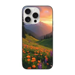 iPhone 15/Pro/Max 手机壳 - 绚丽山野花海 | OKOMALL