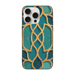 Coque pour iPhone 15/Pro/Max avec texture géométrique - okomall