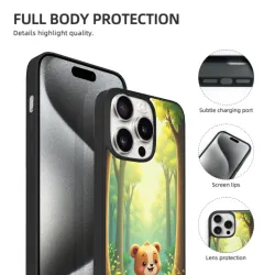 森林小熊 iPhone 15/15 Pro/15 Pro Max 手机壳 - OKOMALL