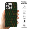 حافظة iPhone 15/Pro/Max بنسيج الأوراق - okomall