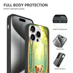 森林小熊 iPhone 15/15 Pro/15 Pro Max 手机壳 - OKOMALL