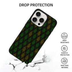 حافظة iPhone 15/Pro/Max بنسيج الأوراق - okomall