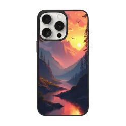 iPhone 15/Pro/Max 手机壳 - 山林暮色系列 | okomall