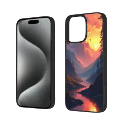 iPhone 15/Pro/Max 手机壳 - 山林暮色系列 | okomall