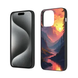 iPhone 15/Pro/Max 手机壳 - 山林暮色系列 | okomall