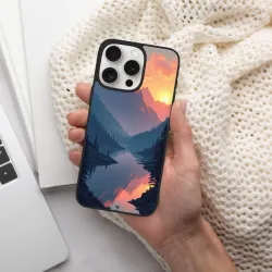 iPhone 15/Pro/Max Mountain Mist Phone Case - OKOMALL