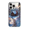 iPhone 15/Pro/Max 手机壳 - 冬日雪林小屋 | okomall