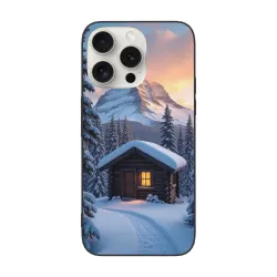 iPhone 15/Pro/Max 森林雪景手机壳 - okomall