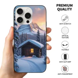 iPhone 15/Pro/Max 森林雪景手机壳 - okomall