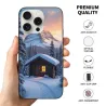 iPhone 15/Pro/Max 森林雪景手机壳 - okomall